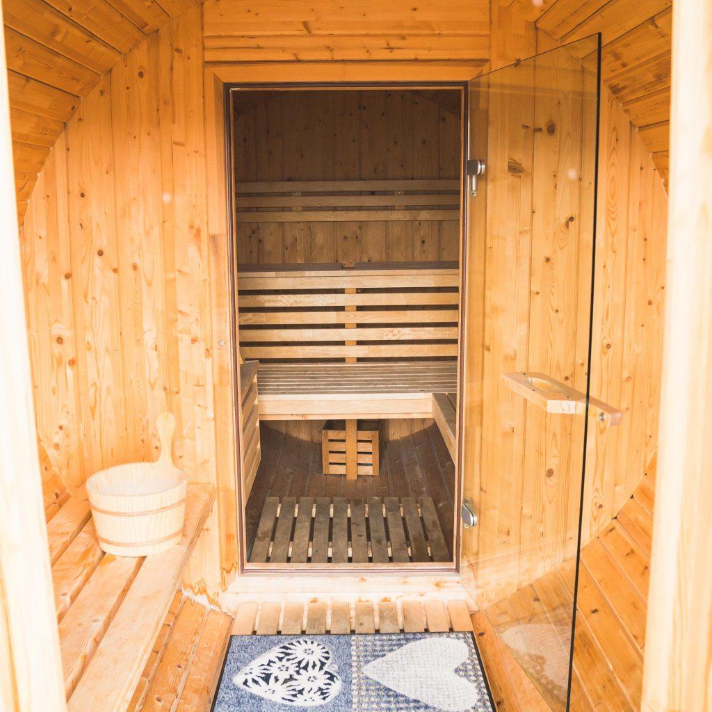 nomady napfgebiet sauna