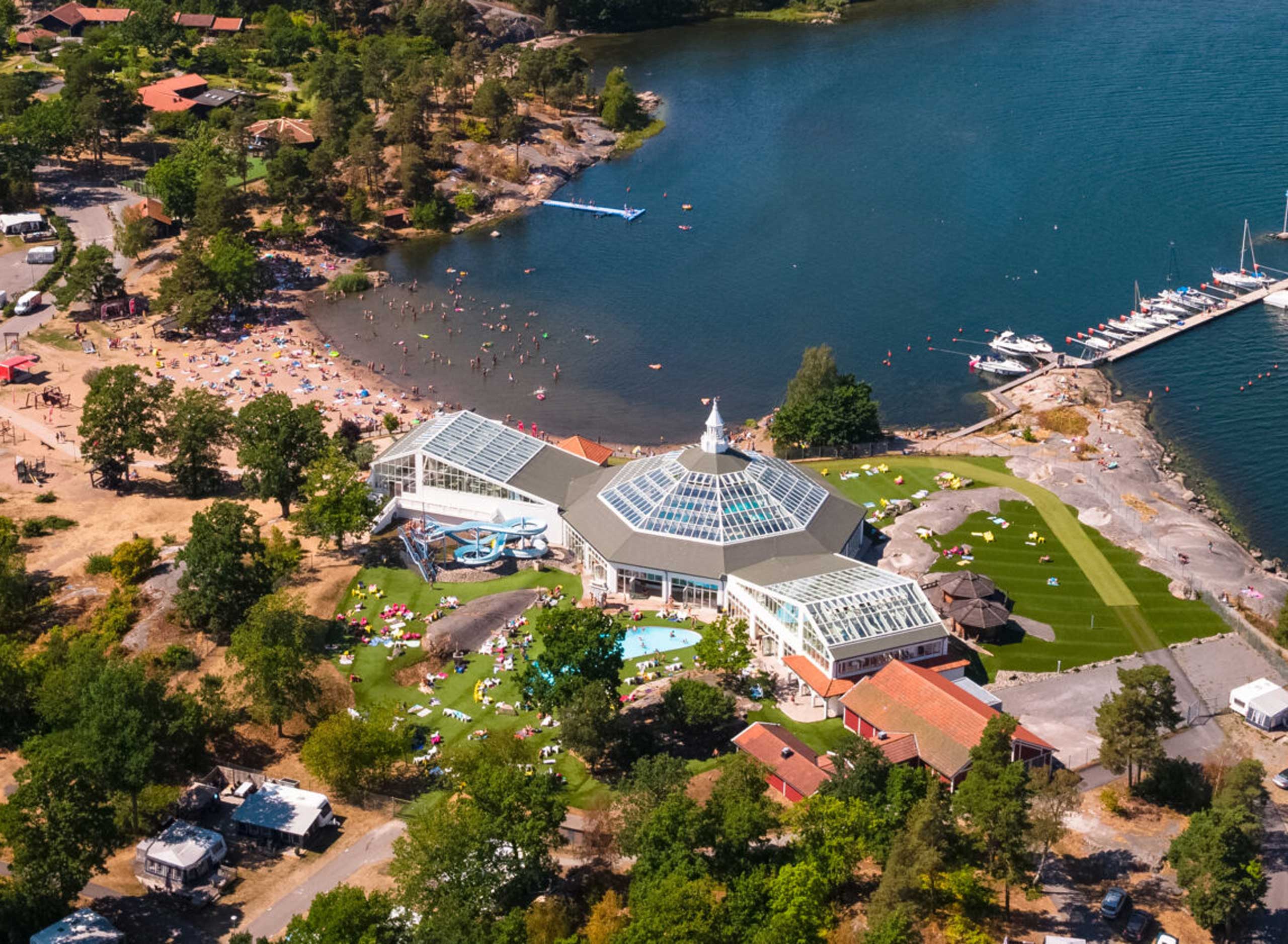 Västervik Resort offers lots of activities, for adults and children alike. Copyright: Västervik Resort