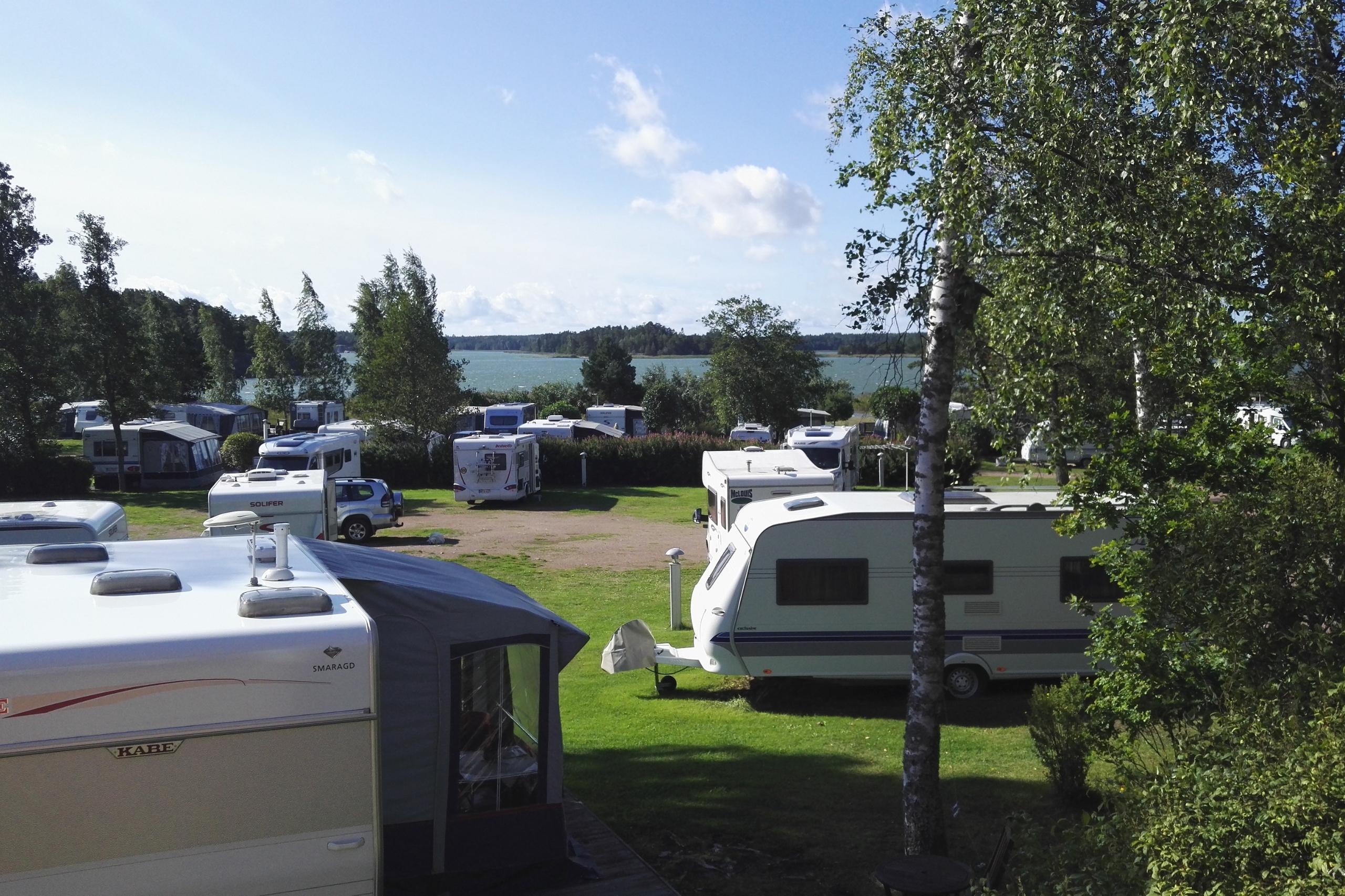 Camping Mussalo i den finska skärgården är särskilt populär bland finländare och turister. 