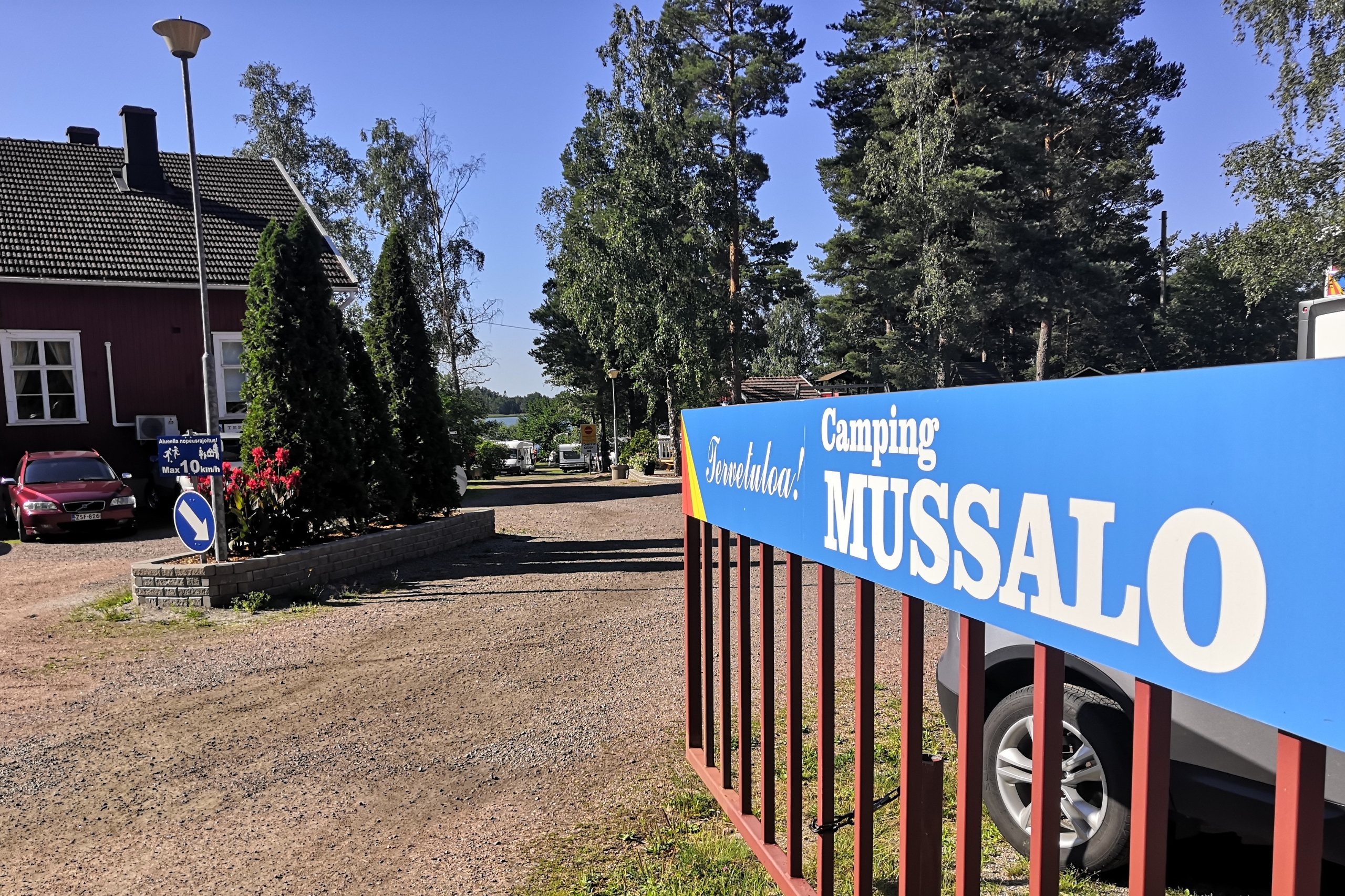 A warm welcome is guaranteed at Camping Mussalo.